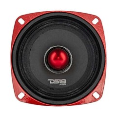 DS18 PRO-X4.4BMSL 4″ Car Speaker Shallow Mid-Range with Bullet 200 Watts 4-Ohm