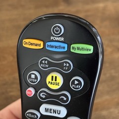 AT&T U-VERSE CISCO ISB7005 WIRED/WIRELESS TV RECEIVER WITH REMOTE & POWER CORD