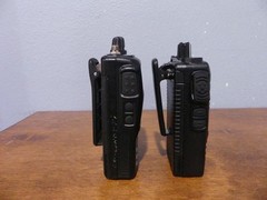 Lot 2 Yaesu FT-65 Dual Band & FT-60 FM Handheld Transceiver w/ NC-88B AC Adapter