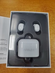 True Wireless AirBuds Air5 Ear Buds White 14 Hours Play Time Bluetooth 1422-R6P5