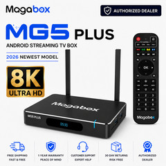 Magabox MG5 PLUS 8k UHD Media Player AUTHORIZED DEALER FREE FAST SHIPPING