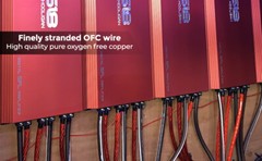 DS18 PW-OFC1/0GA-5BK/20RD OFC 0 Gauge Ultra Flex Power Amplifier Wiring Kit