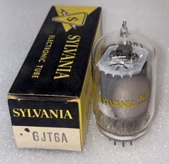 SYLVANIA 6JG6A/6JT6A/6JR6/ TESTED NEW IN BOX