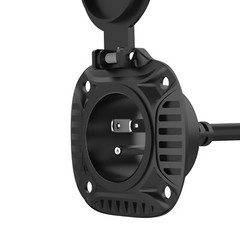 125V 15A AC Power Inlet Port Plug Car Plug 20″ Extension Cord for RV Camper