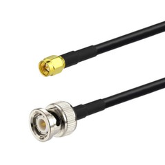 SMA to BNC Cable 90cm for TYT Radio Ham Handheld Icom Roof Antenna SDR Auto WiFi