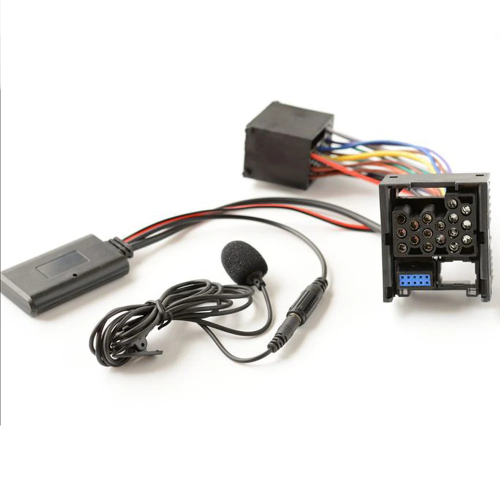 Bluetooth 5.0 Music Audio Adapter Microphone Cable for BMW E46 BMW E46 323i 325C