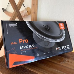 Hertz MPX 165.3 Mille Pro 6.5″ (16,5 CM) Two-Way Coaxial Speakers – NEW (Pair)