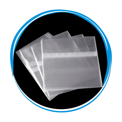 100 OPP Resealable Plastic Wrap Bag for Standard 10.4mm CD Jewel Case Peal&Seal