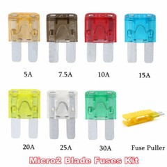 30/50/140X APT/ATR Micro2 Blade Fuses Assorted Kit Car 5/7.5/10/15/20/25/30A US