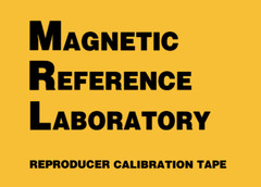 1/4″ 7.5 IPS NAB MRL 250 nWb/m Four Frequency Calibration Tape