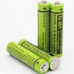4-Pack Replacement BK-40AAABU Battery for Panasonic Cordless Phone BK40AAABU