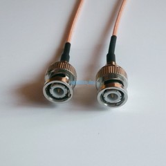 50CM RG316 cable BNC male to BNC male plug crimp jumper M/M straight pigtail