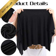 Black Speaker Grill Cloth Fabric 67x20in Stereo Mesh Replacement Audio Repair