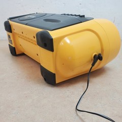 Sony ESP Sports Water Resistant CD Radio Cassette-Corder CFD-980 Yellow Boombox