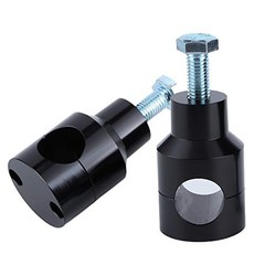 Handlebar Risers With Clamps, 25mm 1.0in Universal Circular Handlebar Riser