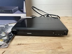 Lonpoo Blu-ray Disc Player, Full HD 1080p, DVD Upscaling, HDMI Output, USB and