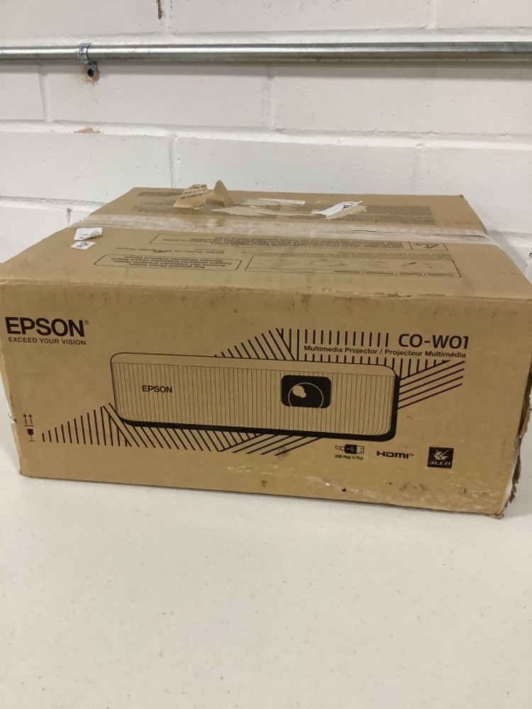 Epson EpiqVision Flex CO-W01 Portable Multimedia Projector Open Box