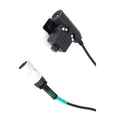 High Quality 90cm 6Pin U94 Headset Connector PTT For PRC152/PRC148 For TAC-SKY