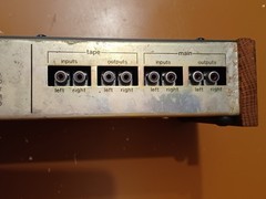 Vintage Audio Control 520 Series B Stereo Equalizer System Subsonic Filter