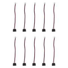10PCS Type C Female Pigtail Cable to 2 Pin Wire Connecter Fast Charging Port B