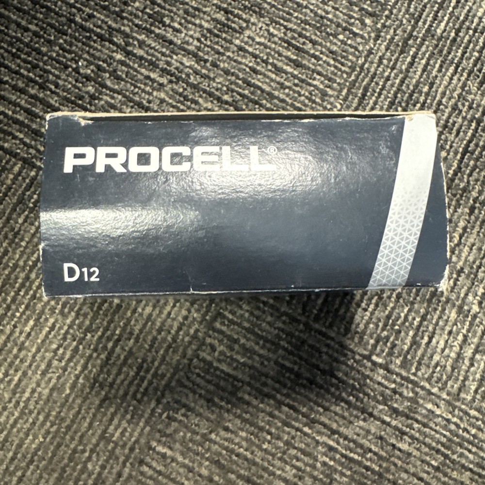 Duracell Procell D12 1.5V D Batteries PC1300 Alkaline D-Cell – 11 Pack