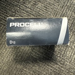 Duracell Procell D12 1.5V D Batteries PC1300 Alkaline D-Cell – 11 Pack