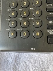 2 Sony IT-ID70 Caller ID Multi-Function Phone LCD Display AC Cord-Free Operation