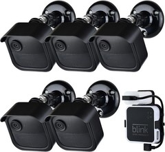 Durable ABS Outdoor Camera Mounts with USB Charger for Blink Cameras – 5-Pack