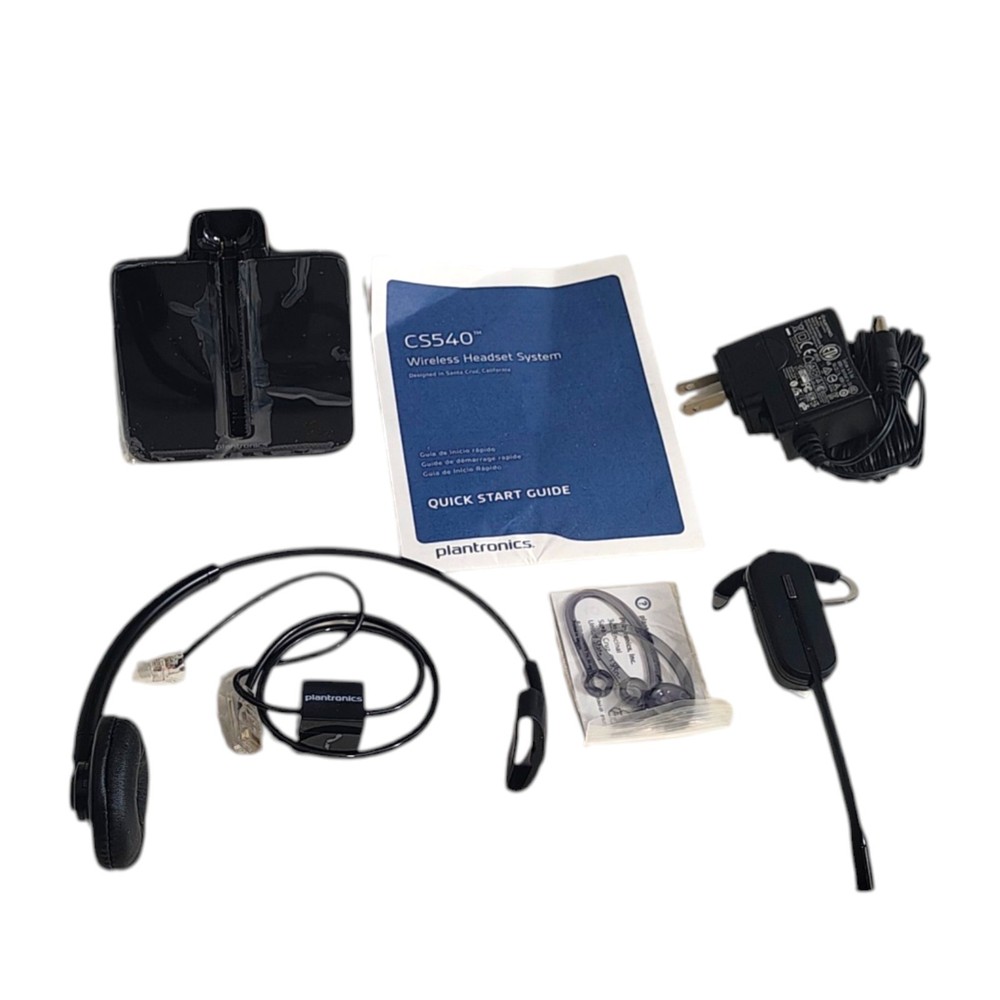 Plantronics CS540 Convertible Wireless Headset New Opened Box