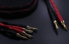 k4B-2B Bi-Wire Speaker Cable (2 Banana Plugs – 4 Banana Plugs), 1pair Set (To…