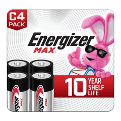 C Alkaline Batteries Household Use