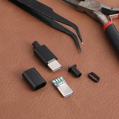 20 Sets USB 3.1 Type C Connector 24 Pins Male, USB 3.1 Type C Male Plug Socket C