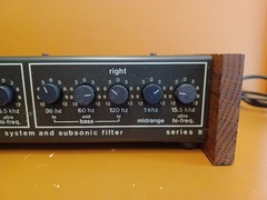 Vintage Audio Control 520 Series B Stereo Equalizer System Subsonic Filter