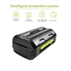1/2X 40V 40Volt 8.0Ah Battery High Capacity Lithium ion For OP4050 For Ryobi