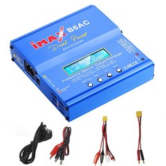 B6 RC Battery Charger 80W Mini Lipo Balance Charger/Discharger with Power Supply