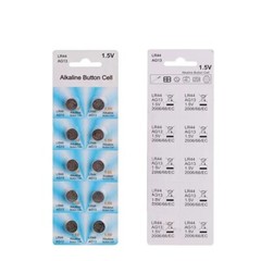 10-Pack AG13 LR44 A76 357 357A LR1154 SR1154 SR44 1.5V Button Battery Coin Cell