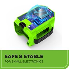 Greenworks 80V Battery Powered 300 Watt Power Inverter (Output: 120V AC, USB DC)