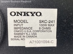 Onkyo SKC-241 Center Speaker – Black – Tested