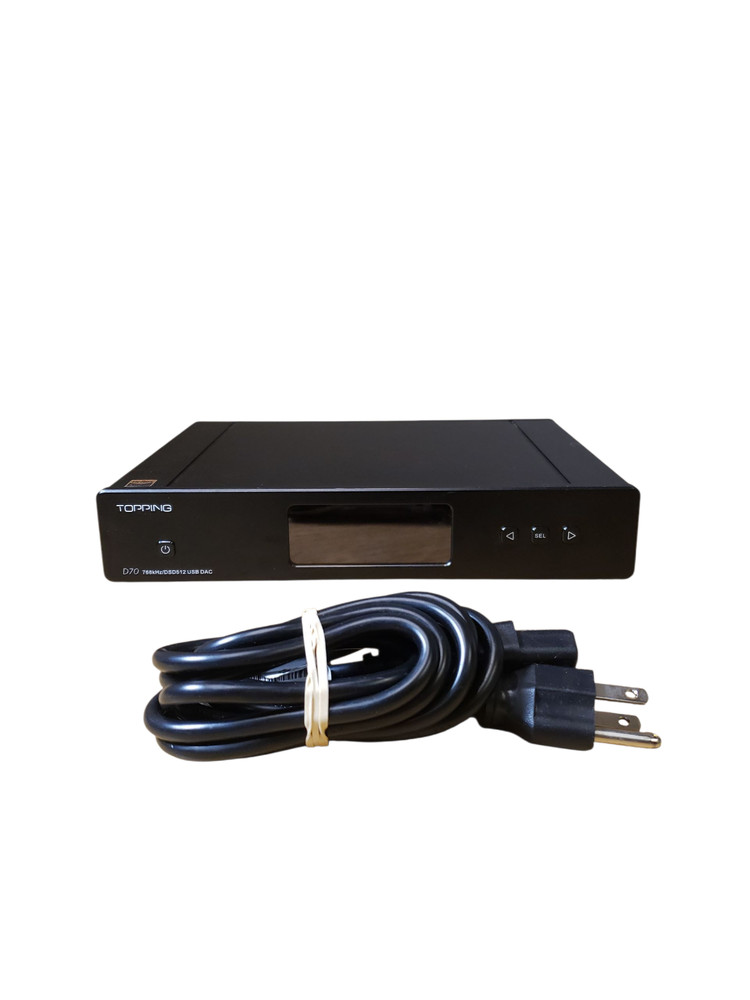TOPPING D70 768KHZ/DSD512 DAC AES USB Optical IIS-LVDS