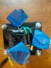 Allen Organ Tube Amplifier Output Transformer Has Multiple Isolated Taps