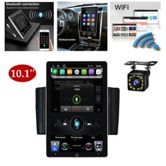 Android 10 Radio 10.1inch Rotatable Car Stereo 2Din Wifi GPS Navi with Camera
