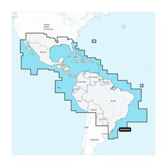 Garmin Navionics+ NSSA004L – Mexico, the Caribbean to Brazil – Inland ; Coasta