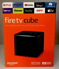 *Amazon Fire TV Cube-3rd Gen-Alexa Wi-Fi 6E 4K Ultra HD- B09BZZ3MM7-New Sealed *