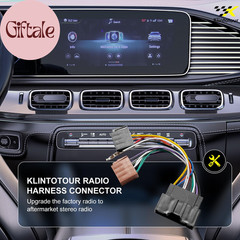 Ford Aftermarket Radio Wiring Harness Adapter 24 Pin ISO Connector Kit
