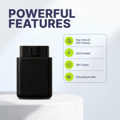 Lightning GPS OBD-II GPS Tracker for Vehicles – Cars Hidden GPS Tracking Device
