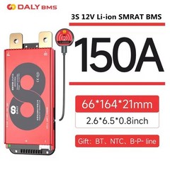 Daly Smart BMS 3S-20S 150A/200A LiFePO4 Bluetooth Balancer SUK US