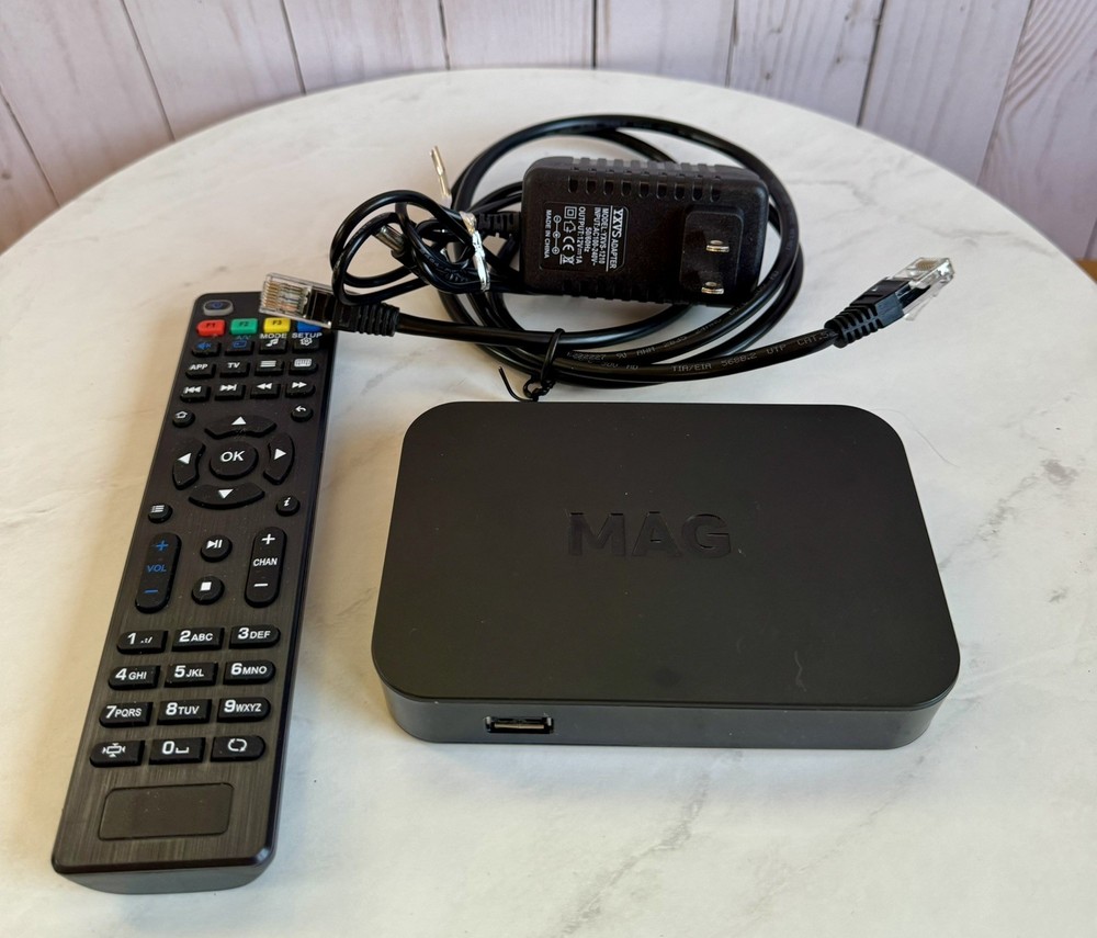 Informir MAG322w1 Set Top Box w/ Power Adapter, Remote, Ethernet cable