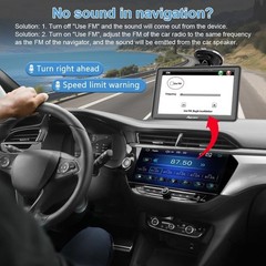 Voice Spoken Turn-by-Turn GPS Navigation System