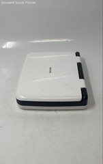Philips Model PET702/37 White Black Portable DVD Player Not Tested