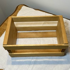 Vtg Rustic Napa Valley Box Co. 20 CD DVD Video Game Display Wood Storage Crate